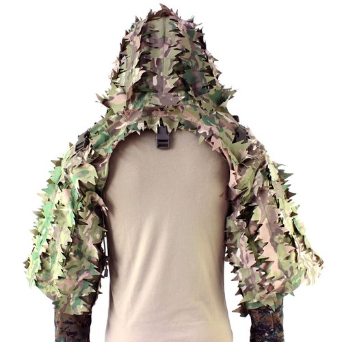 Ghillie suit leafy camo - ghillie, 3d
