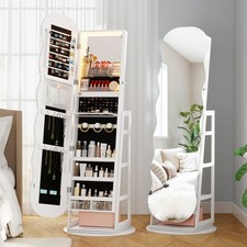 360° Swivel Jewelry Cabinet