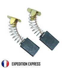 Paire de charbons pour moteur électrique 5 x 11 x 16 mm Universel Balais Brosses