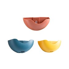 Porte-savon égouttoir mural