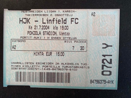 Ticket collection helsinski - ticket, jk