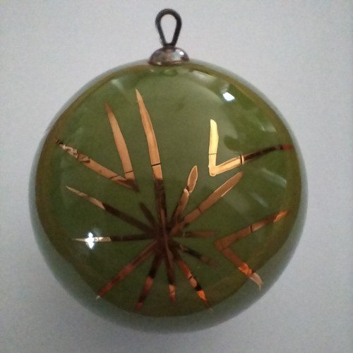 Boule noël émaux de - de,
