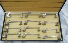 Serie porte couteaux animaux