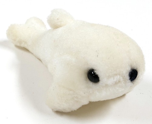 Peluche dauphin blanc mtec - peluche,