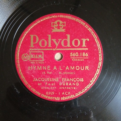 78t jacqueline françois - 78t,
