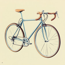 Autocollant mural autocollant vélo de route vélo autocollant mural 18 x 18 cm...