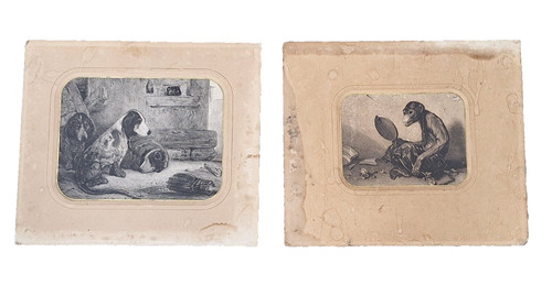 Gravure ancienne chasse
