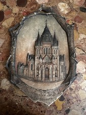 Sanctuaire de Notre-Dame de Bonsecours - Plaque en Céramique Barbotine 