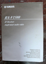 HOME CINEMA YAMAHA RX-V1500 - MODE D'EMPLOI / MANUEL PAPIER EN 7 LANGUES - BE
