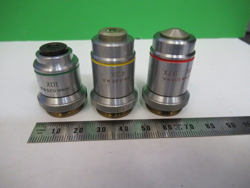 Lot objectifs bausch - 3, lomb