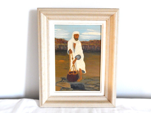 Ancien tableau huile sur - tableau,