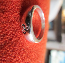 Bague Bretonne  Motif Triskell  - Bretagne - argent massif - T 53