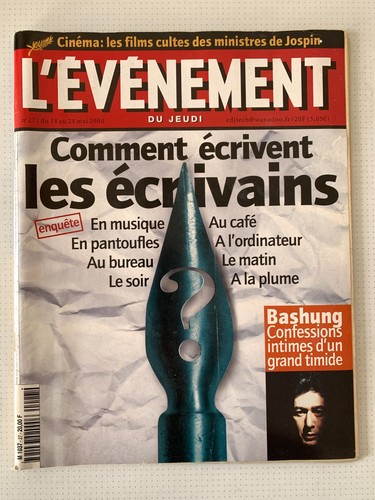 évènement jeudi - l'évènement,