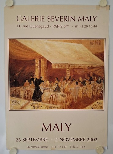 Affiche maly 2002 - maly,