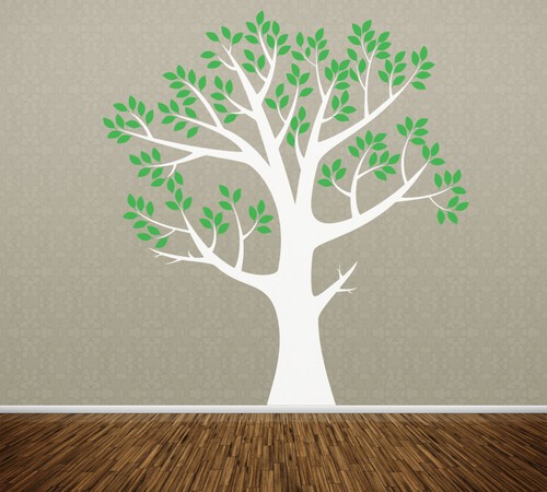 Wall art tree two color - art, t9