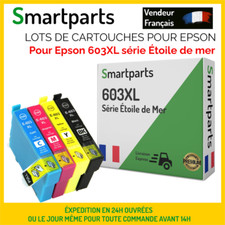 Lots de Cartouches Compatibles avec Epson 603XL Série Étoile de mer