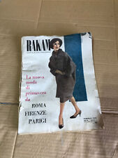 Magazine Rakam Mensuel de Haute Mode Et Travaux Féminin '50 Couture Février 1959