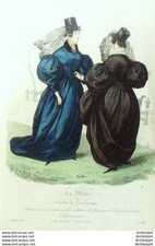 Gravure La mode 1835 # 445