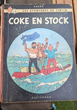  BD TINTIN COKE EN STOCK B24 IMP DANEL 1843 HERGE CASTERMAN 