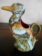 ONNAING PICHET EN BARBOTINE "Le canard" 712 ART NOUVEAU avant 1938