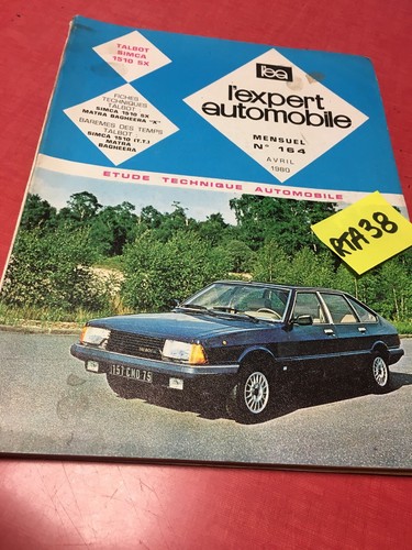Simca talbot 1510 revue - sx,