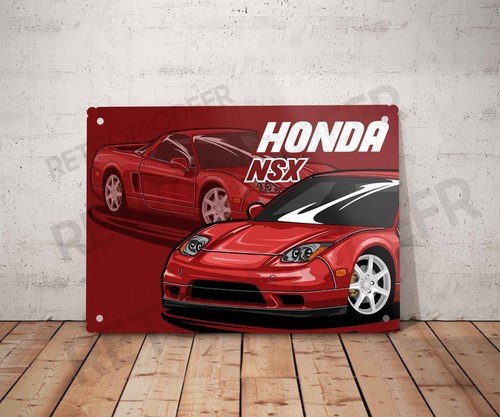 Plaque métal vintage honda - plaque,