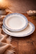 Lot de 2 assiettes creuses
