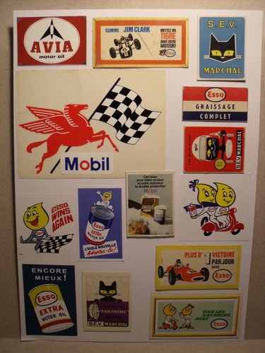 Garage esso affichettes - 1/43,