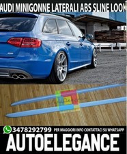 Mini-Jupes Latéral Audi A4 B8 8K Avant Berline Sline S4 RS4 Brut