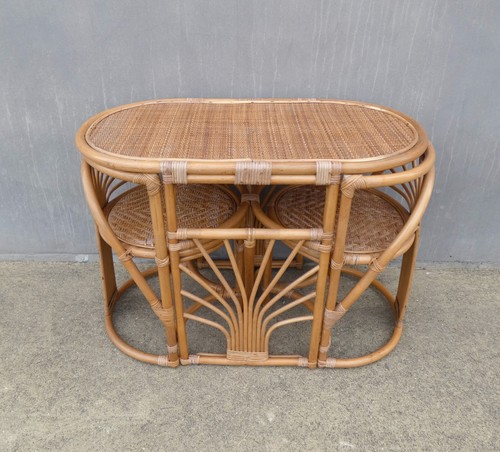 Ensemble rotin table et - table,