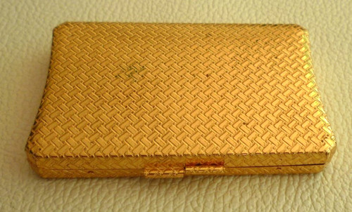 Ancien poudrier vide lancome