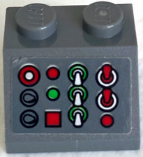 LEGO 3039pb158 Slope 45 2 x 2