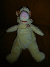 Doudou Disney Nicotoy Tigrou Combinaison Jaune  35 cm Neuf