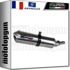 GPR LIGNE POT COMPLETE APPROUVE CATALYSE SATINOX HONDA CBF 125 IE 2009 09