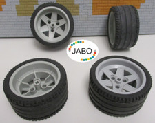(N5/13) 4 x pneus Lego Technic