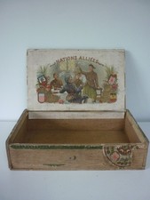 Boite de cigares patritique