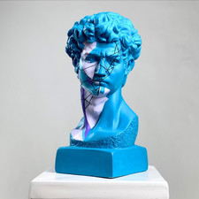 Sculpture david pop art - de,