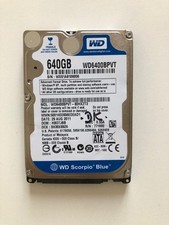Western Digital 640 Go – HDD 2,5″ SATA II – 5400 RPM – 8 Mo Cache – Disque Inter
