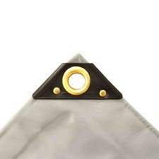 gris 650 g/m² PVC 4 x 5m