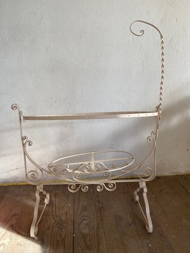 Berceau ancien fer forgé - ancien, en