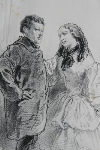 Gavarni lithographie originale - gavarni,