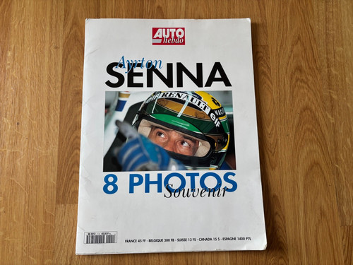 Auto hebdo ayrton senna - ,