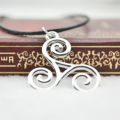 Celtique triskel collier - triskel, avec