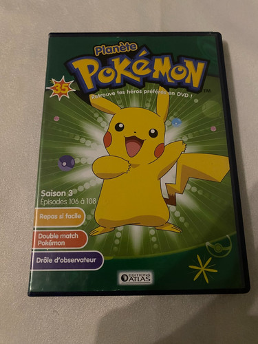 Dvd planète pokémon - dvd,