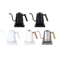 Bouilloire Électrique à Col de Cygne Verseuse Chauffe-eau Théière En Acier