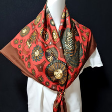 RARE VINTAGE HERMES Foulard en