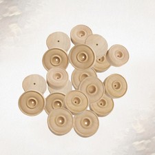 25 Pcs Ronde Inachevée Petite