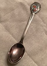 Cuillère De Collection Samoens Métal Argenté 