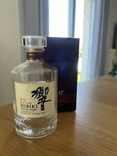 Suntory Hibiki 17 ans bouteille vide whisky japonais boîte d'origine