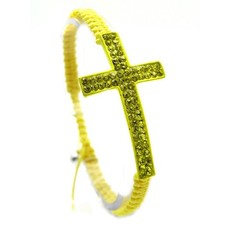 Yellow Sideways Side Cross